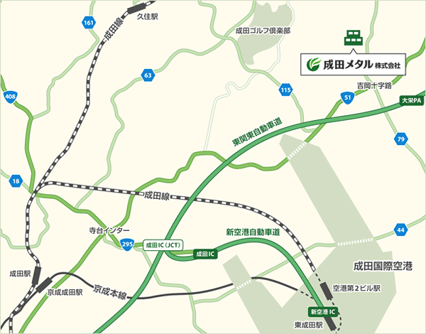 アクセスマップ