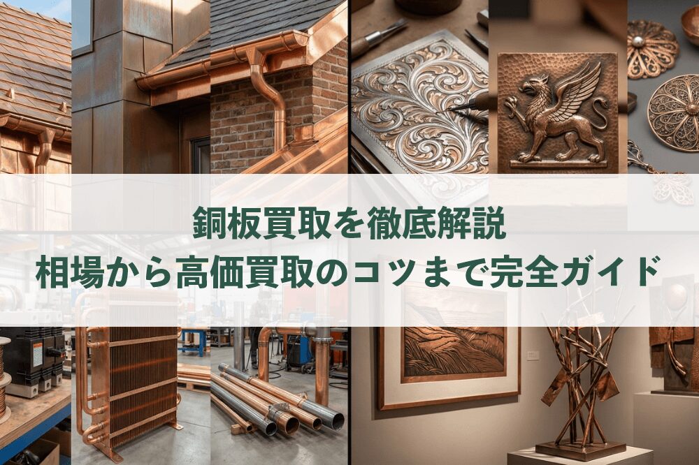 銅板買取を徹底解説｜相場から高価買取のコツまで完全ガイド